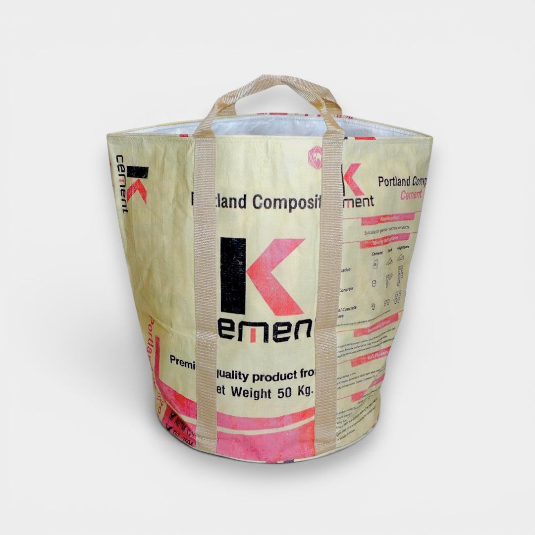 LAUNDRY BASKET OLAF · CEMENT