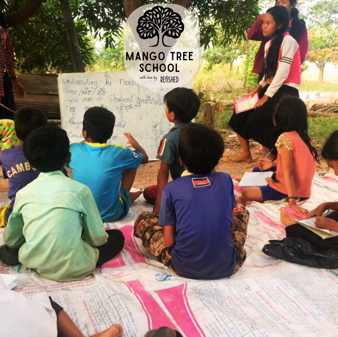 Donation for the construction of the Mango Tree School