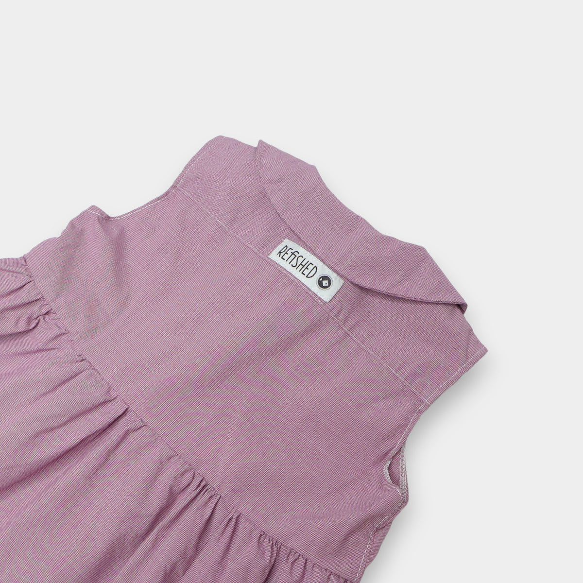 Upcyceltes Hemd für Baby
#style_Kleid - ärmellos