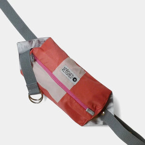 sportliche Mini-Bauchtasche in Flamingo Orange