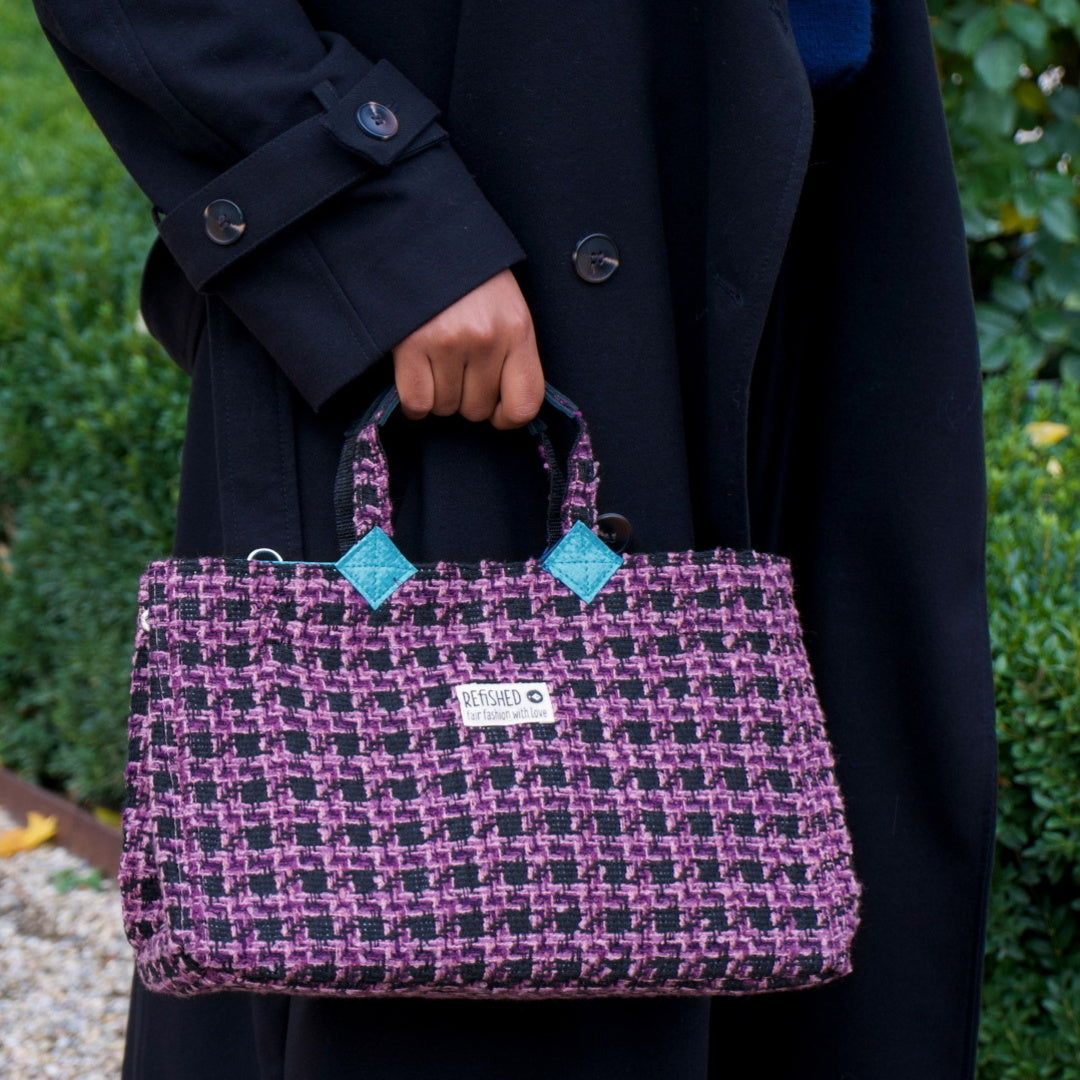 ISOLDE HANDBAG · TWEED