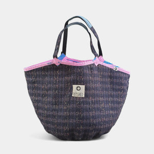 Soulmate Tweed Recycelt Schwarz Rosa