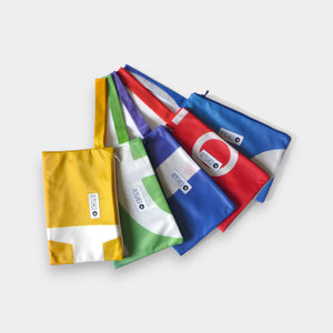 Upgecyceltes Täschchen in Verschiedenen Farben