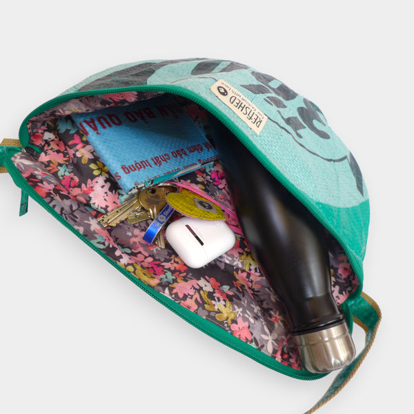 Nachhaltige Bauchtasche mit Innenfach