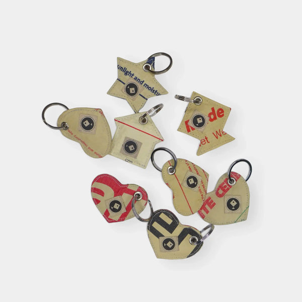 upcycelte Schluesselring