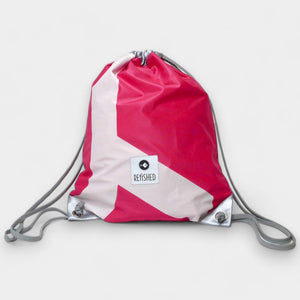 Sustainable backpack red