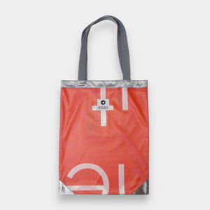 Praktische Upcycelte Shopper in rot