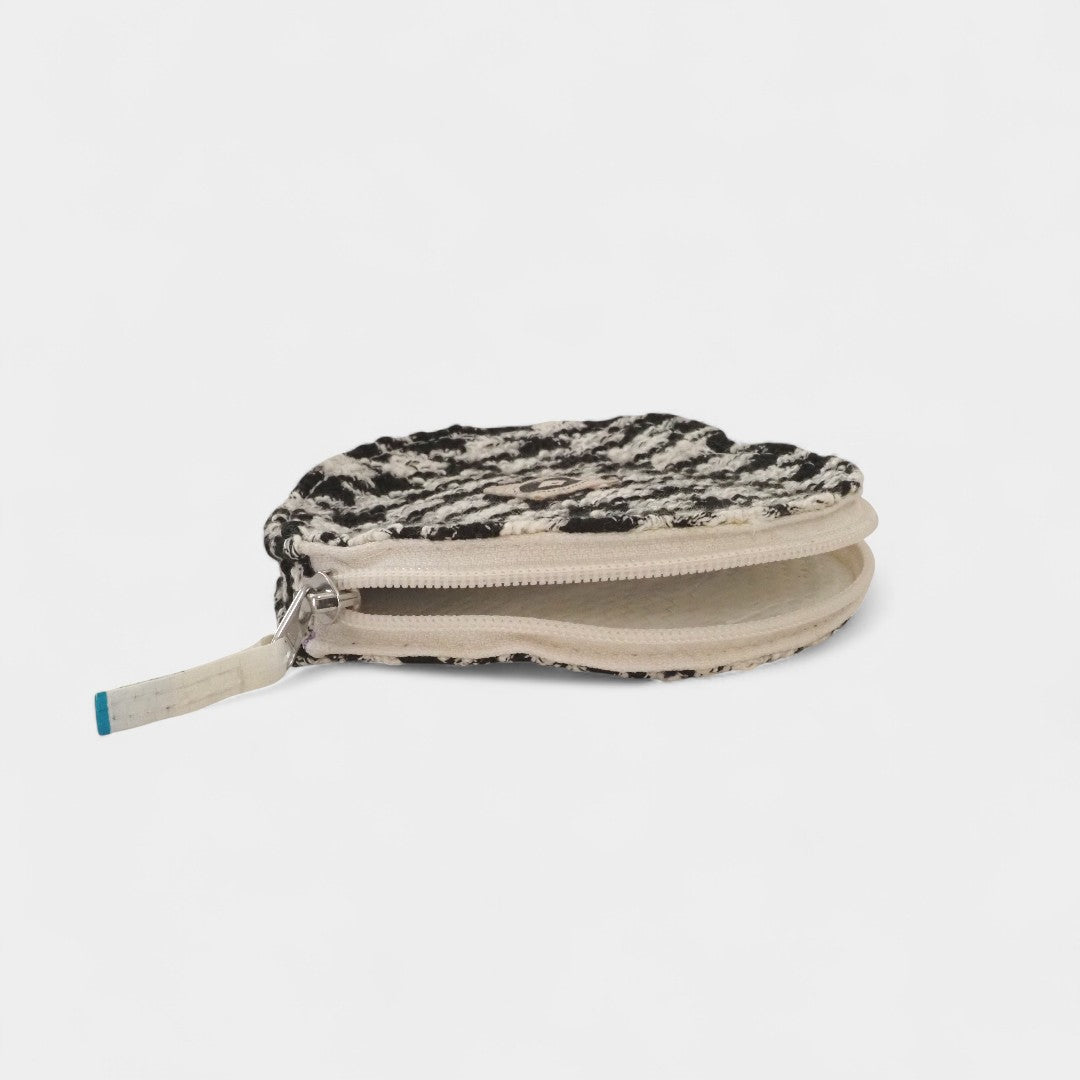 BAG-IN-BAG TWEED | Small Bag petrol-green