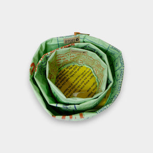 Refished Aufbewahrung Koerbe Farben-gruen