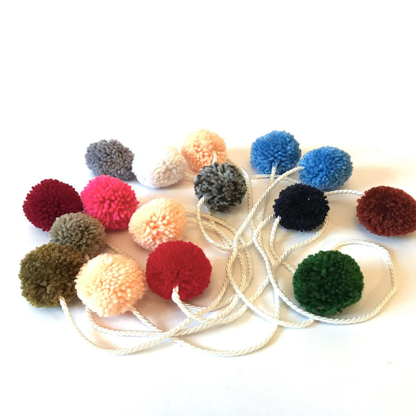 Upcycled pom pom