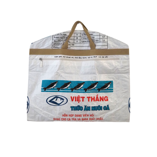 SUIT BAG | Umweltfreundlicher Kleidersack in weiß