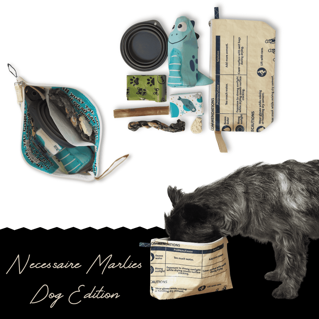 MARLIES TOILETRY BAG · CEMENT