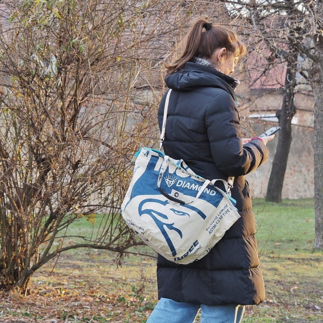 SOULMATE ZIP · CEMENT beige-blau