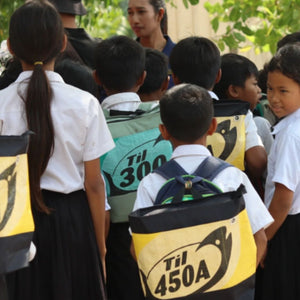 Charity-Tombola-Los für die Mango Tree School