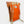 Lade das Bild in den Galerie-Viewer, upcycelter rucksack in orange-schwarz
