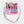 Load image into Gallery viewer, Umweltfreundlich Clutch in rosa, weiß kariert
