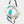 Load image into Gallery viewer, Upcycelte Tasche Soulmate tweed weiß schwarz
