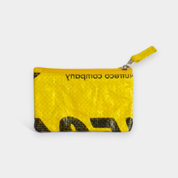 wallet mini zipper gelbtil