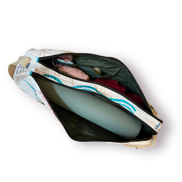 YOGA LOVE | Upcycled yoga bag