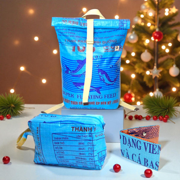 🎁 Sustainable Gift Set | Upcycling Bag Bundle for Christmas