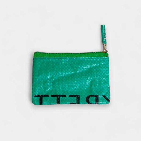 wallet mini zipper gruen til