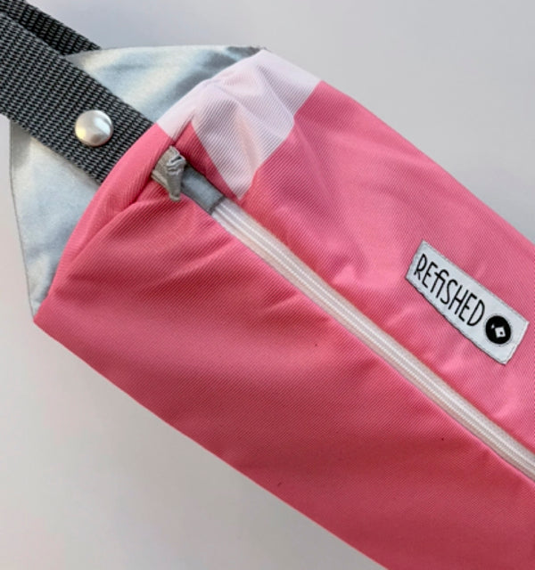 BUM BAG | Upcycelte Bauchtasche in pink