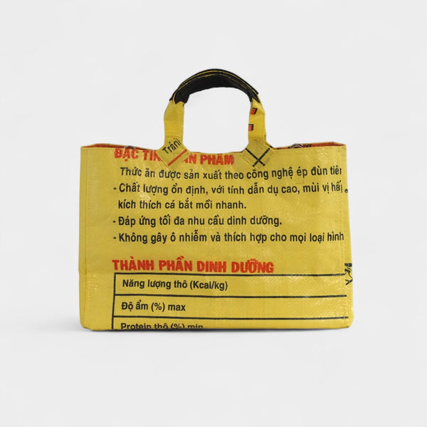 gelbe Isolde Bag - Rückseite