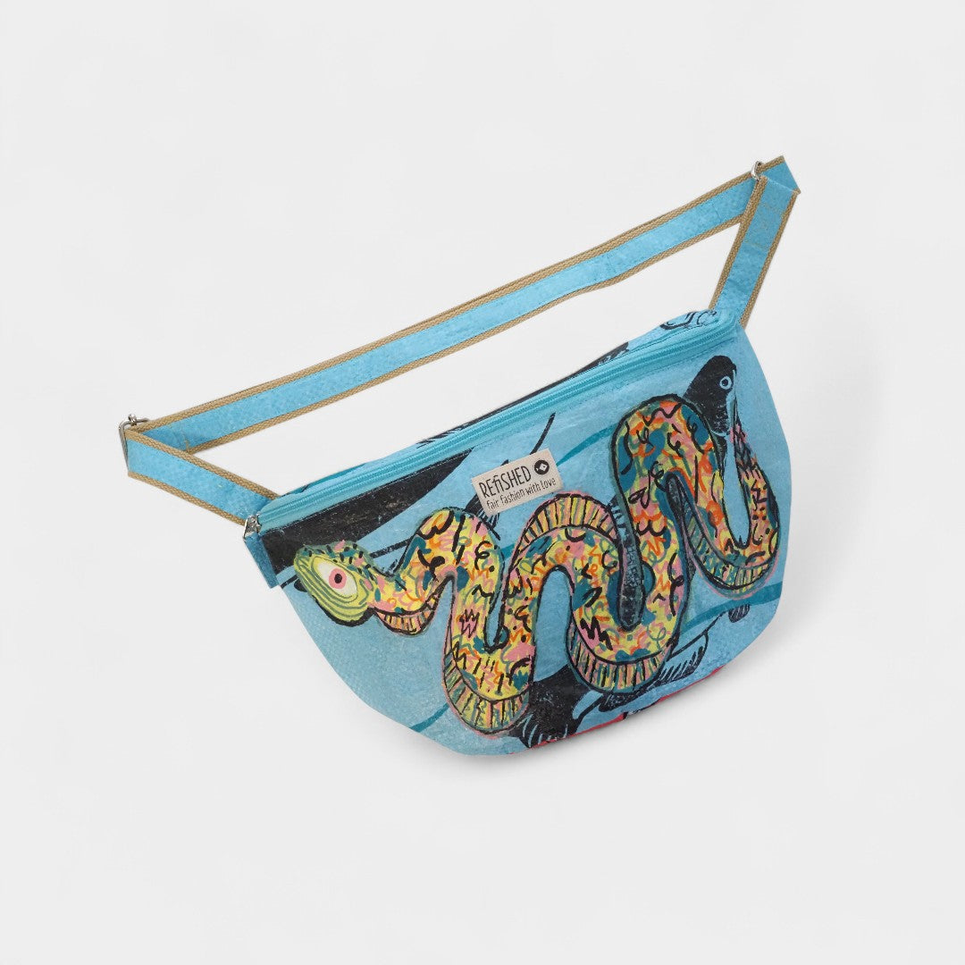 BUM BAG XL | ART EDITION: Upcycled bum bag