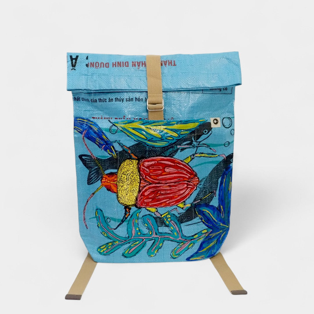 BACKPACK | ART EDITION: Upcycled backpack
