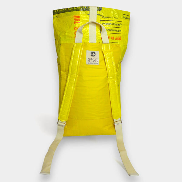  Nachhaltiger Rucksack in gelb