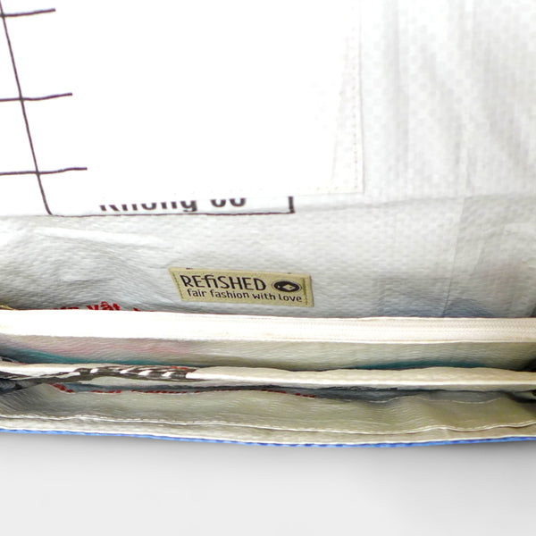Upcycled Clutch innerhalb