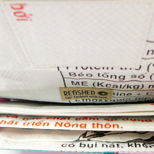 Refished Clutch innen weiß