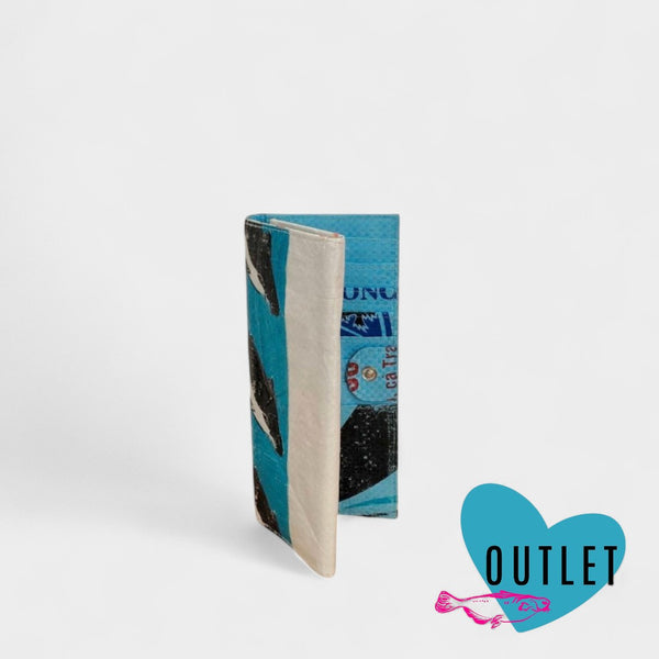 SALE - upcycelte Geldbörse in weiß