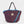 Load image into Gallery viewer, Soulmate ZIP TWEED in lila-schwarz-blau - sehr schicke, große Tasche
