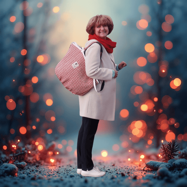 Soulmate TWEED ZIP weihnachtliches Ambiente / background AI generated