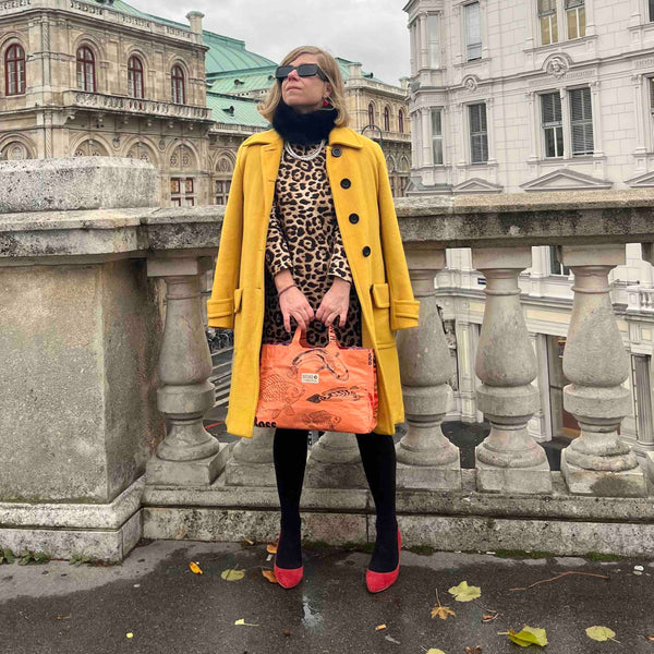 ISOLDE BAG | Nachhaltige Handtasche in orange