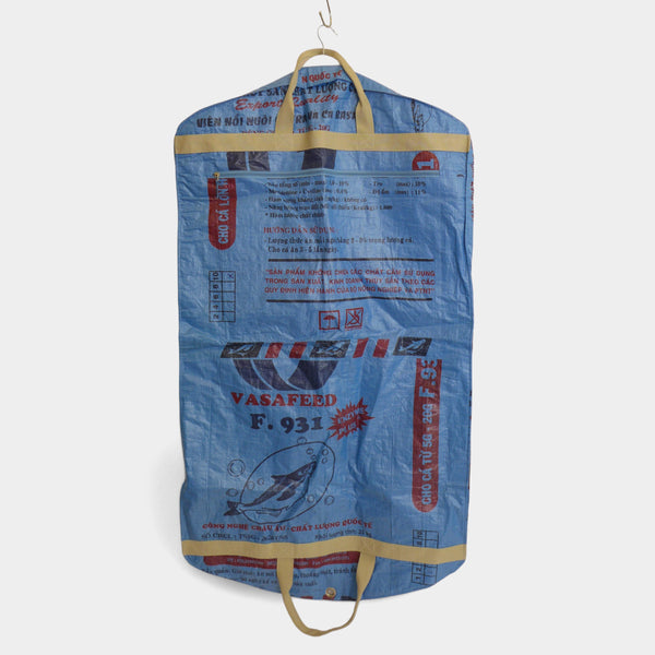 Umweltfreundliche Kleidersack in dunkleres-blau