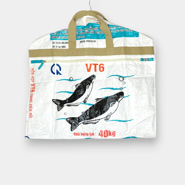 Umweltfreundliche Kleidersack in Weiß