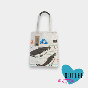 OUTLET: weiße Business Bag