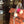 Lade das Bild in den Galerie-Viewer, upcycelten rucksack in orange-schwarz bommel
