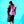 Load image into Gallery viewer, Recycelter Rucksack in pink von einer jungen Frau am Rücken getragen
