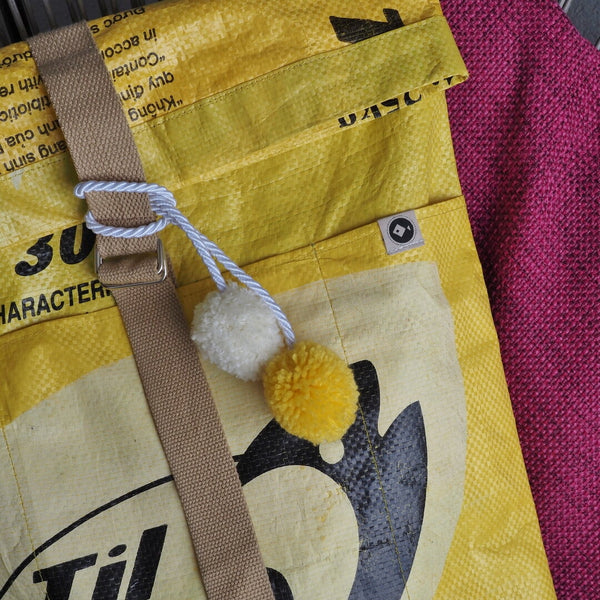 BACKPACK | Sustainable backpack in yellow