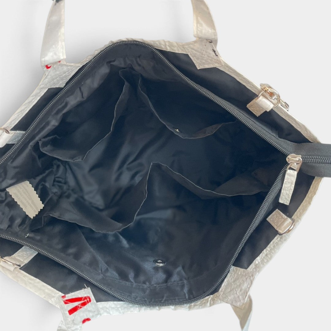 SOULMATE ZIP MIDI · FISH weiß