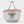 Load image into Gallery viewer, weiße, upcycelte Badetasche mit Bienenmotiv
