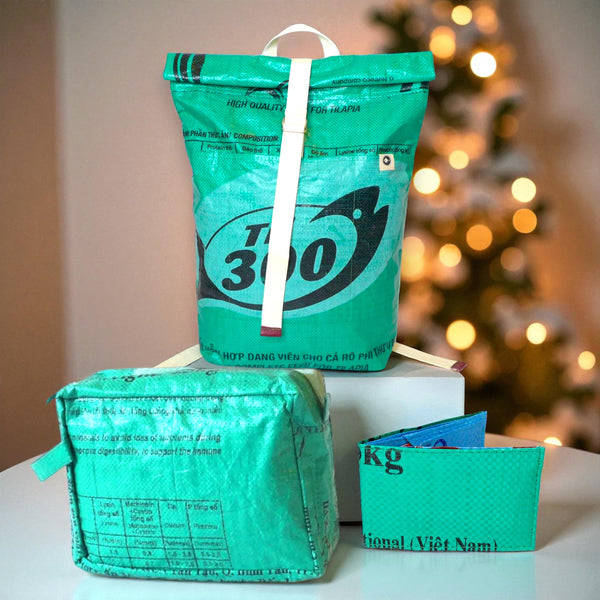 🎁 Sustainable Gift Set | Upcycling Bag Bundle for Christmas