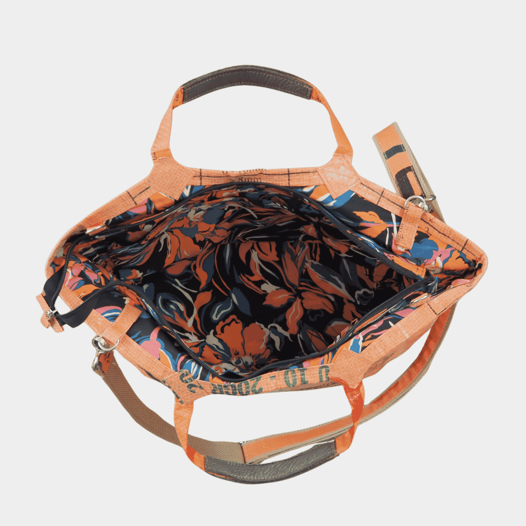 SOULMATE ZIP MIDI · FISH orange
