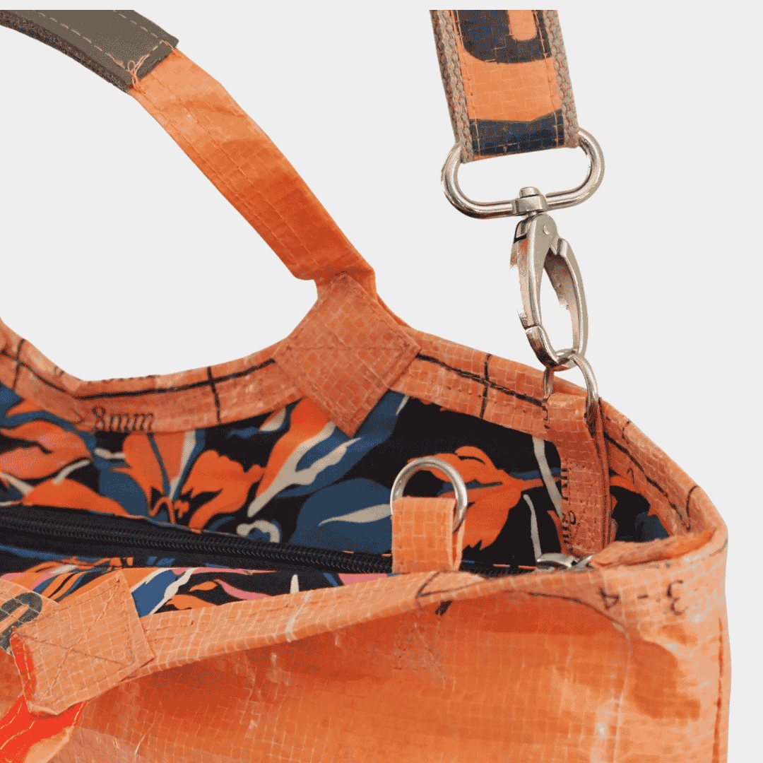 SOULMATE ZIP MIDI · FISH orange