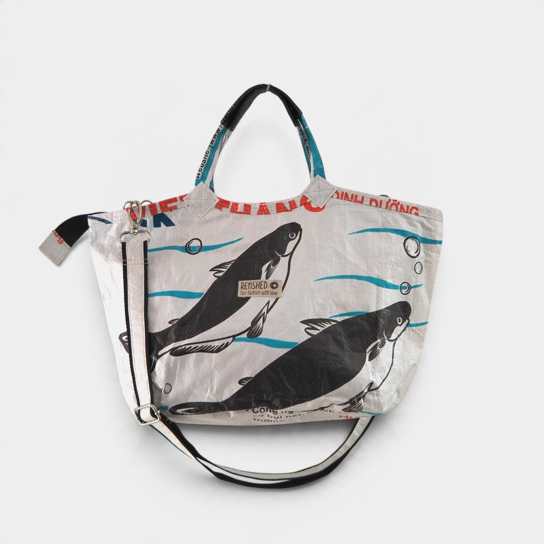 SOULMATE ZIP MIDI · FISH weiß