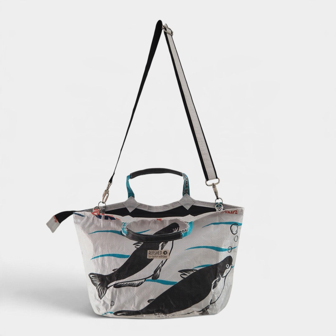 SOULMATE ZIP MIDI · FISH weiß