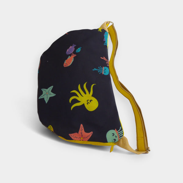 Recycelte Bum Bag in Gelbdollar